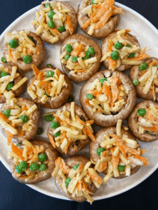 stuffing mushrooms for air fryer Indian mushroom recipe