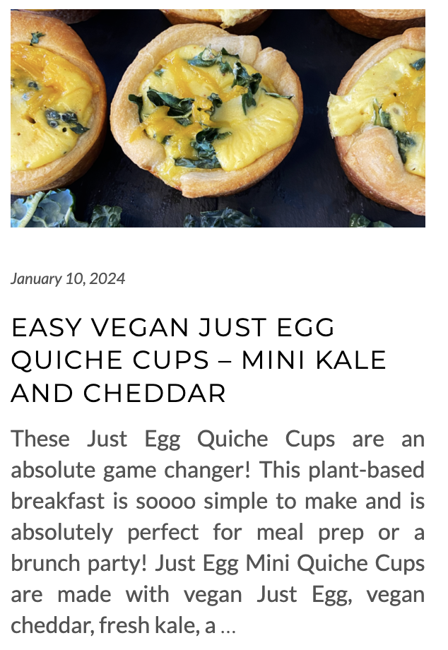 link for just egg quiche cups