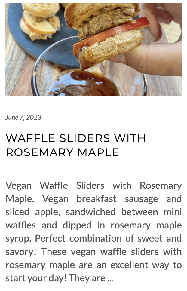 link for waffle sliders 