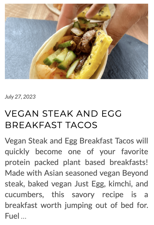 link for vegan steak and egg breakfast tacos