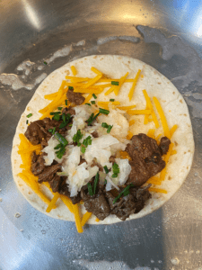 Guinness Beyond Steak Tips Quesadilla