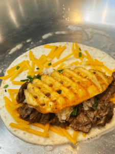 Guinness Beyond Steak Tips Quesadilla