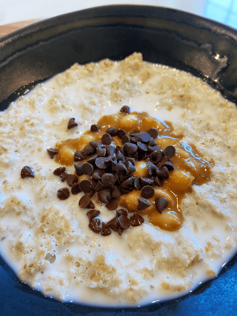 snickers steel cut oats