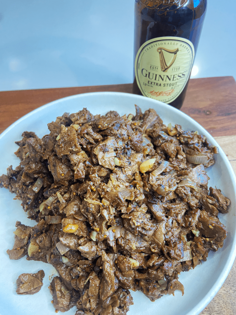 vegan guinness beyond steak tips