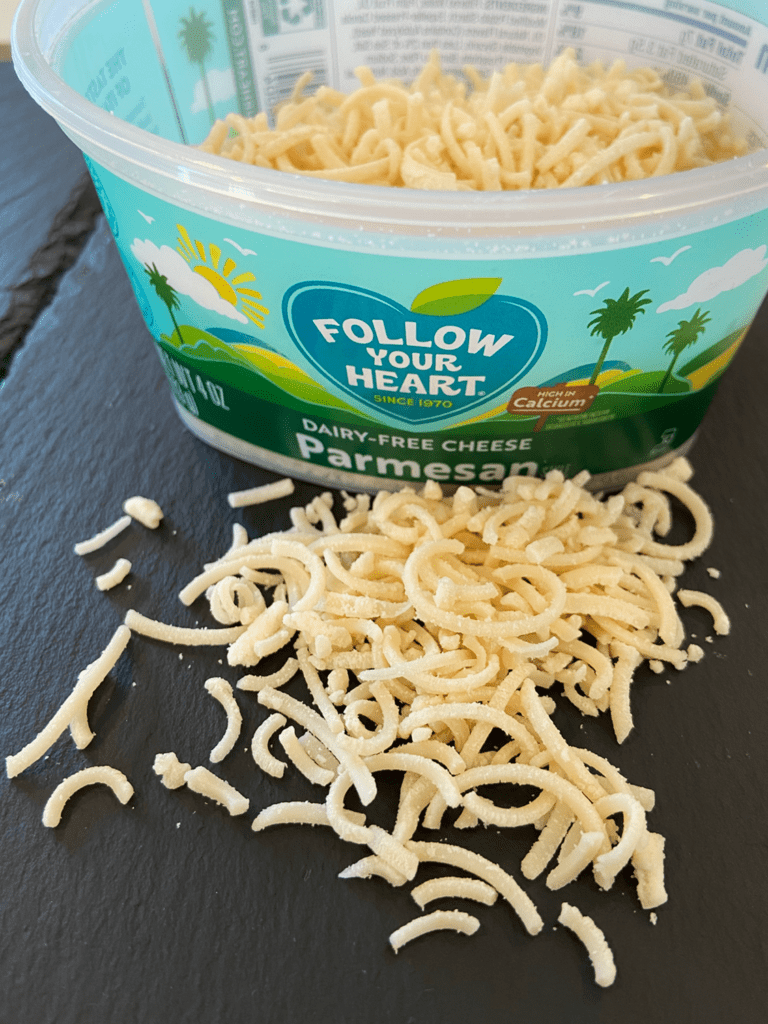 follow your heart vegan parmesan cheese