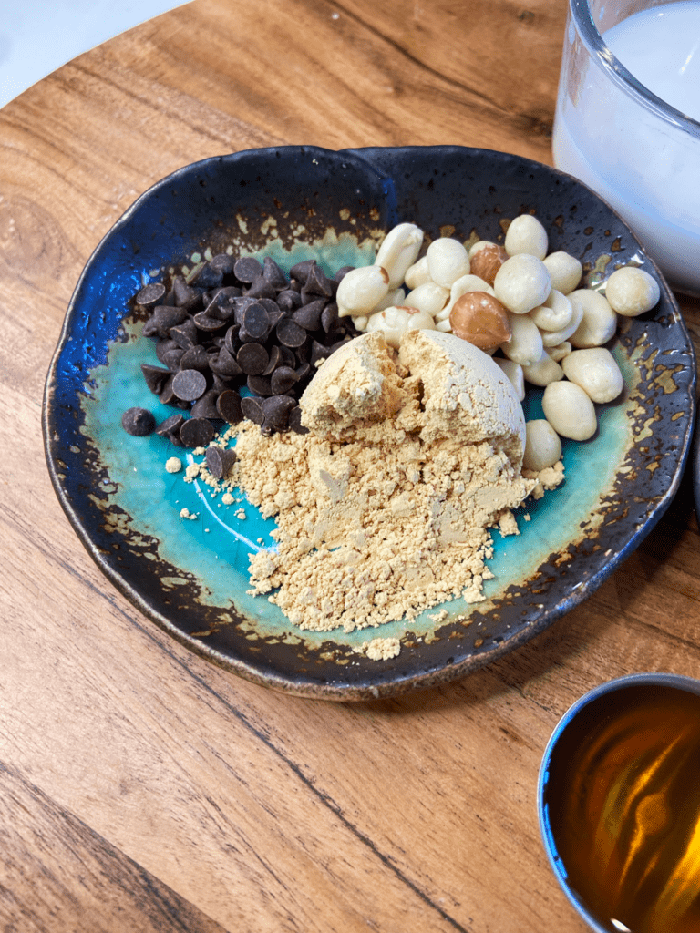 ingredients for snickers steel cut oats