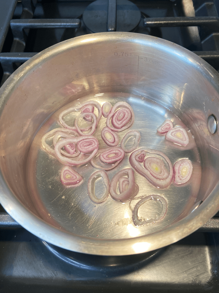 pickled shallots cooking