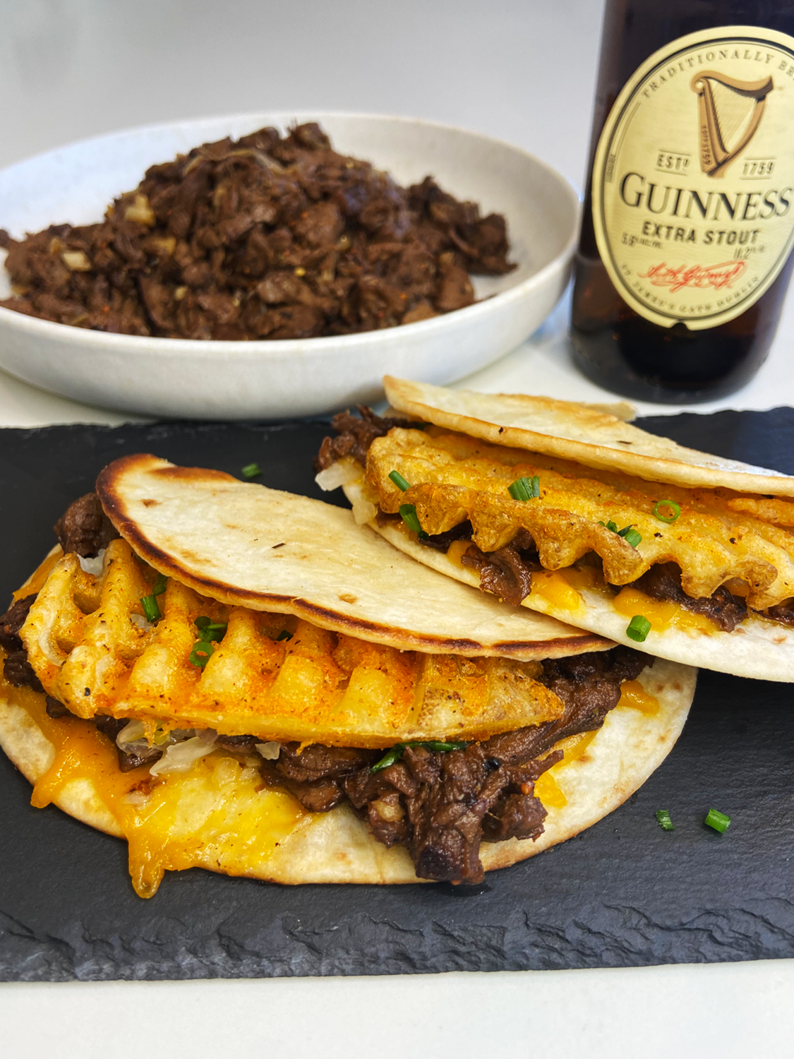 Guinness Beyond Steak Vegan Quesadilla Recipe