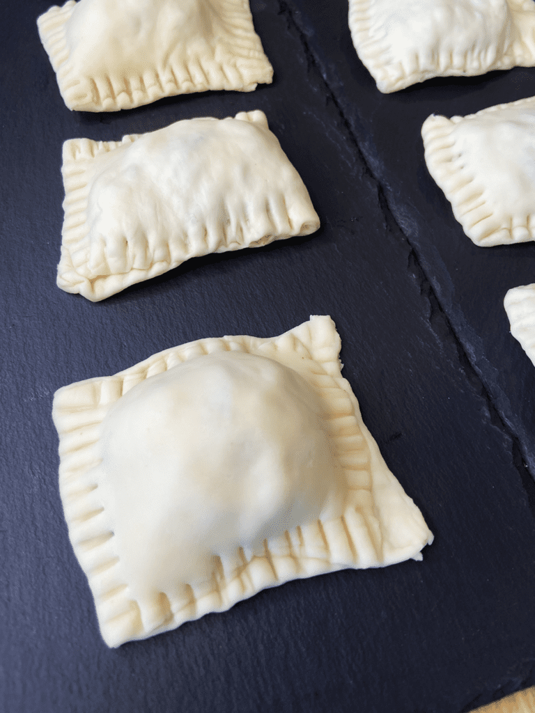 air fryer vegan hot pockets before cooking