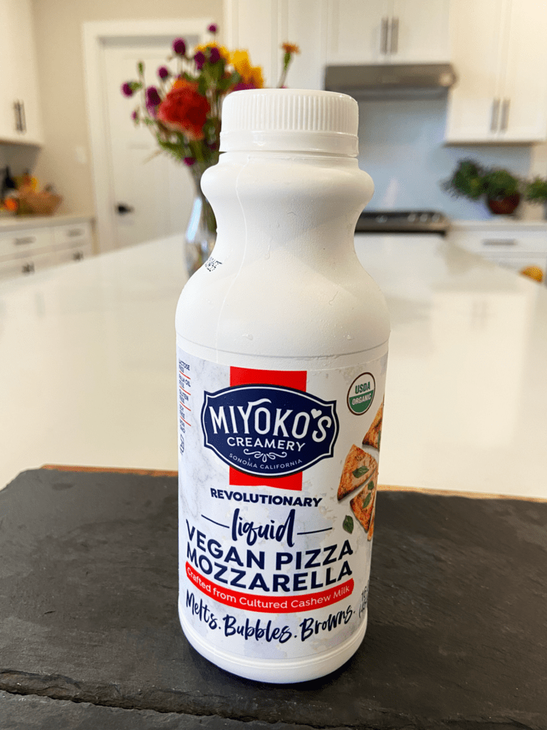 Miyoko's liquid vegan mozzarella cheese