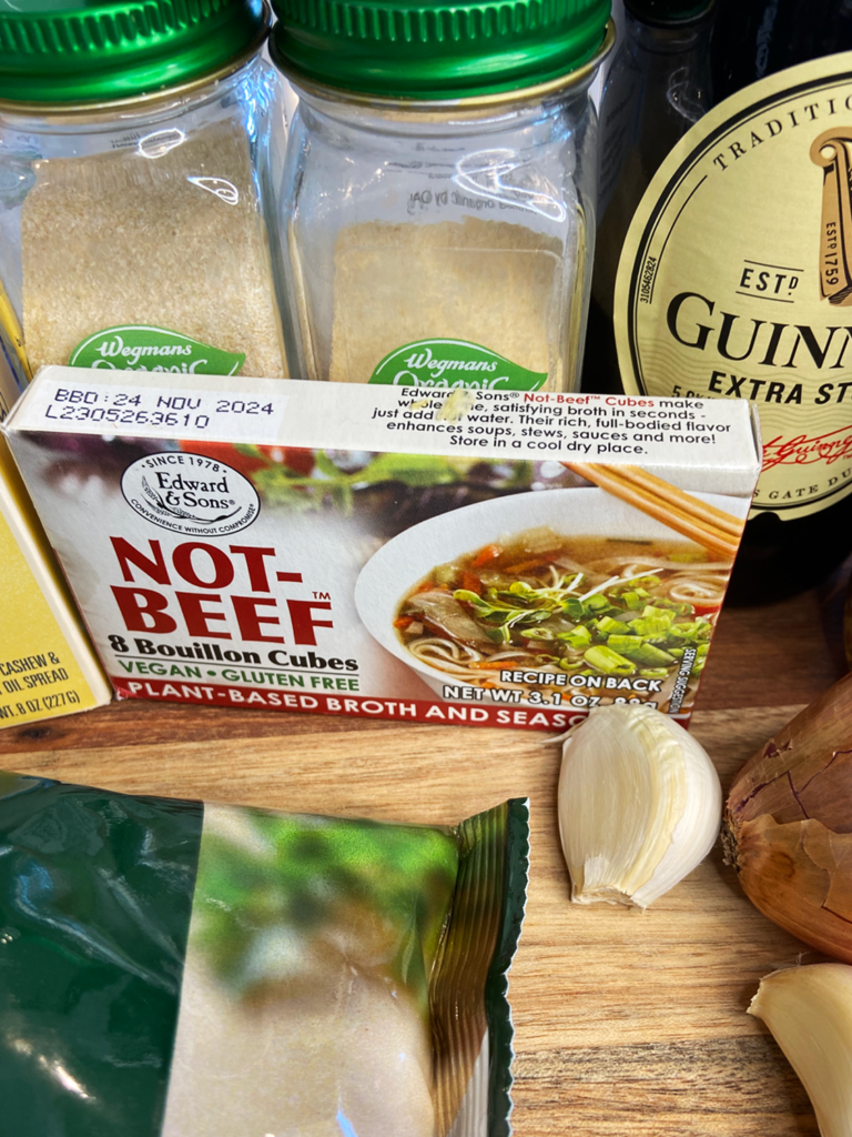 boullion cubes for Vegan Guinness Beyond Steak Recipes