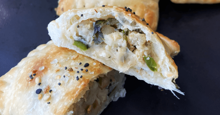 Air Fryer Vegan Hot Pockets : Pepper Poppers with White Beans