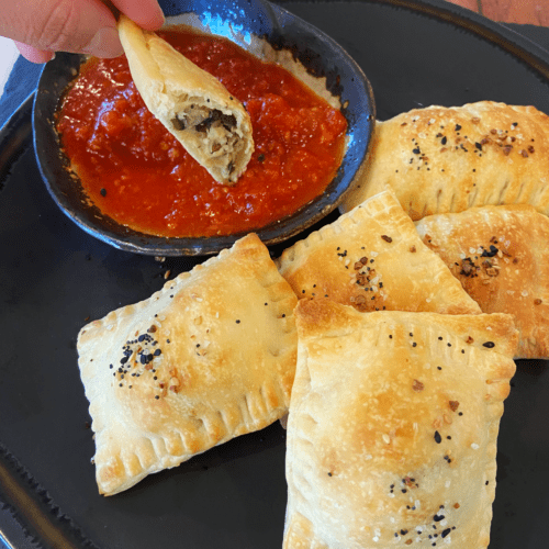 air fryer vegan hot pockets