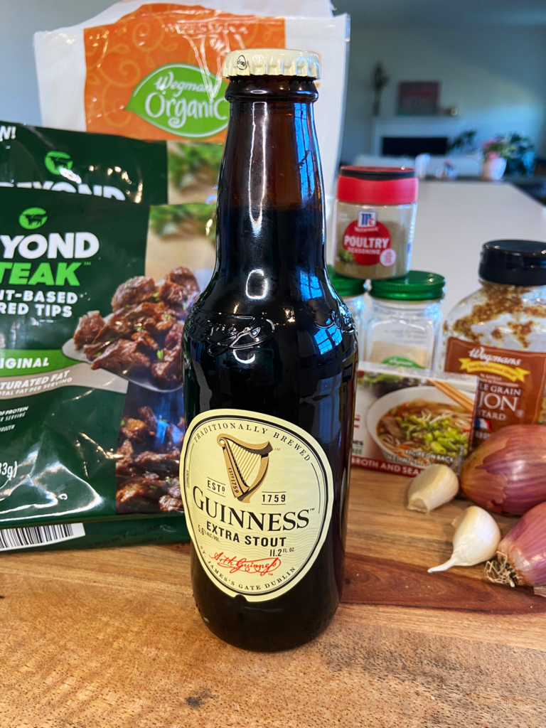 ingredients for Guinness Beyond steak