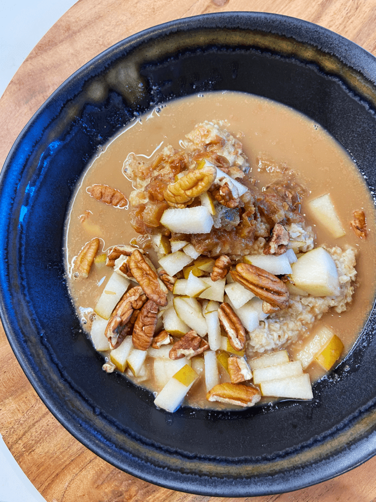 chai latte steel cut oats