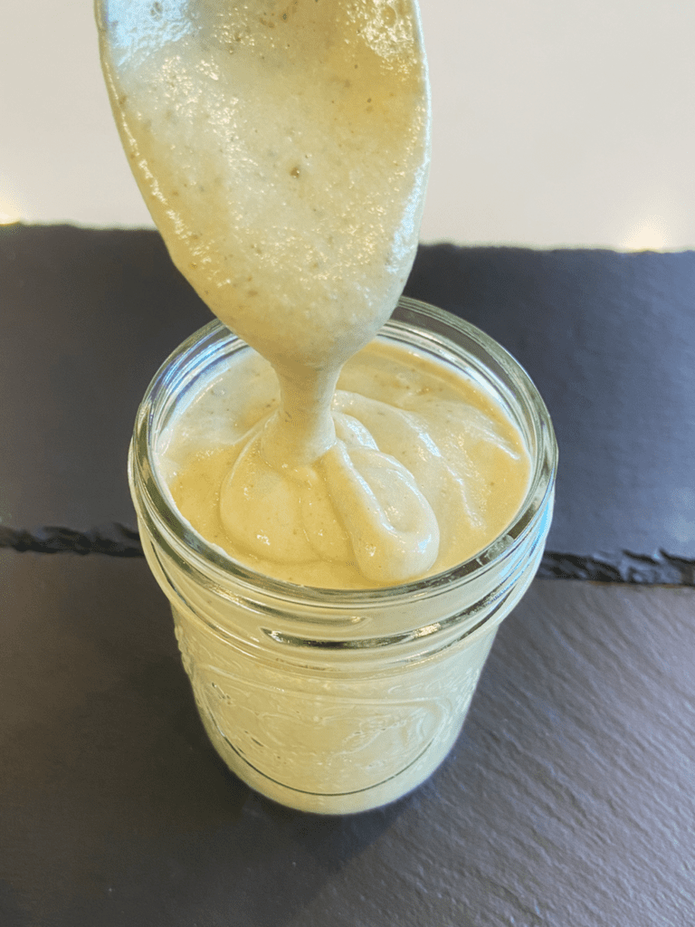 creamy Tahini Caesar dressing 