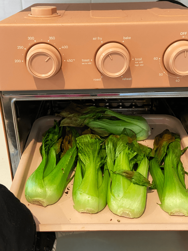 air fryer bok choy