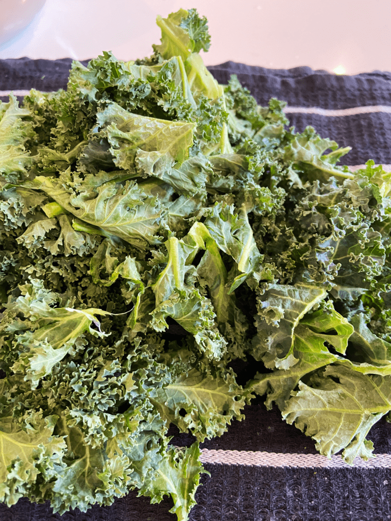 chopped kale