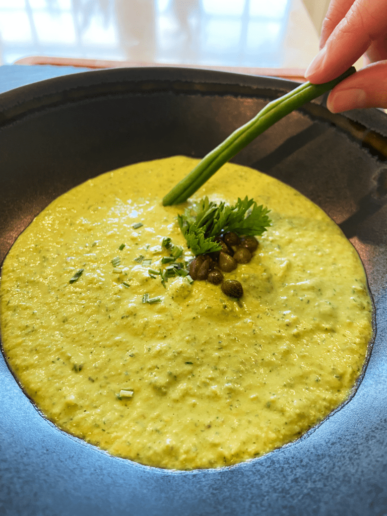 lemon tahini herb dressing