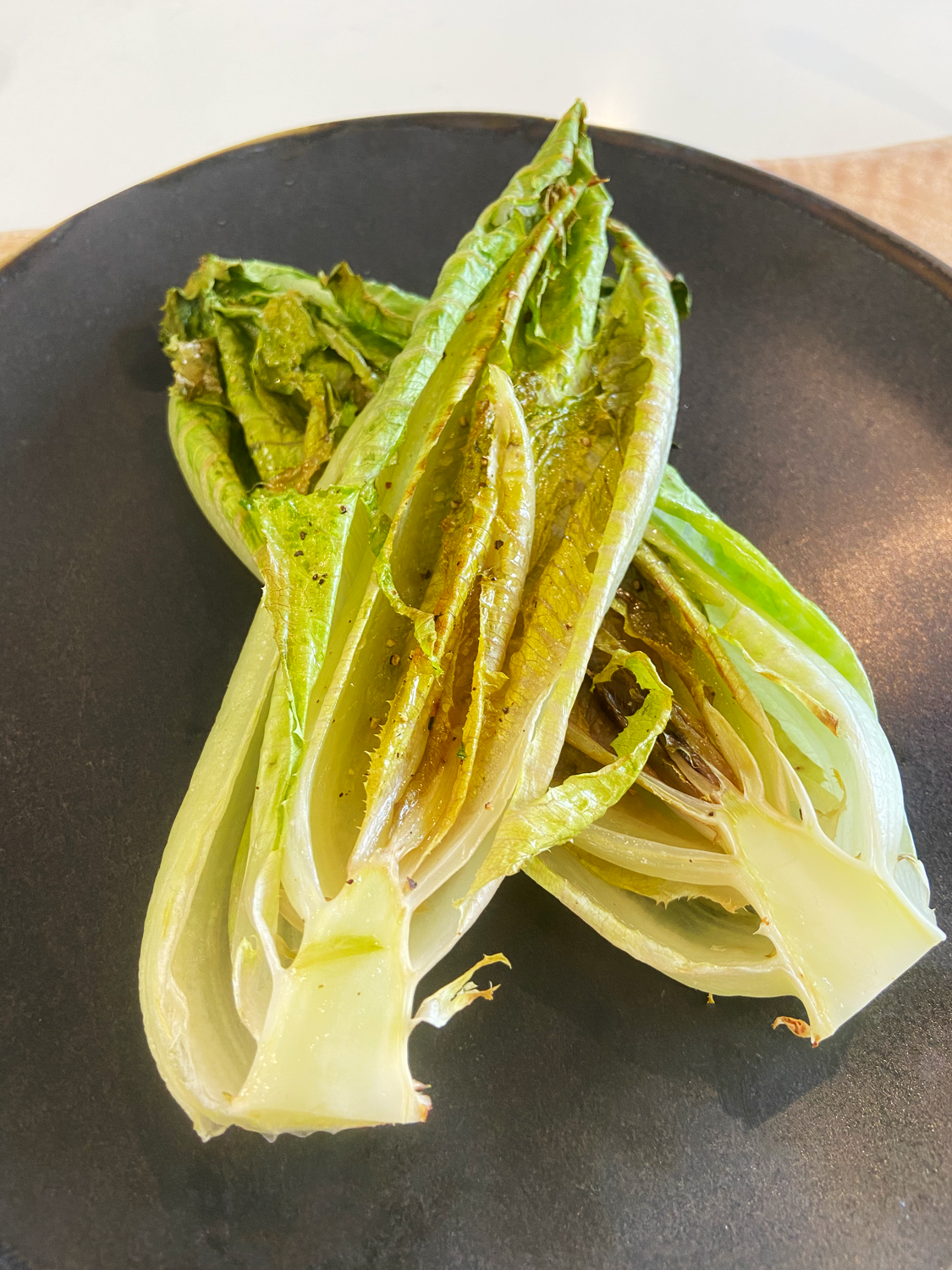 how to make air fryer romaine lettuce (great for caesar)