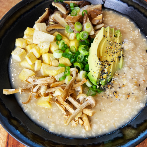 miso protein steel cut oats