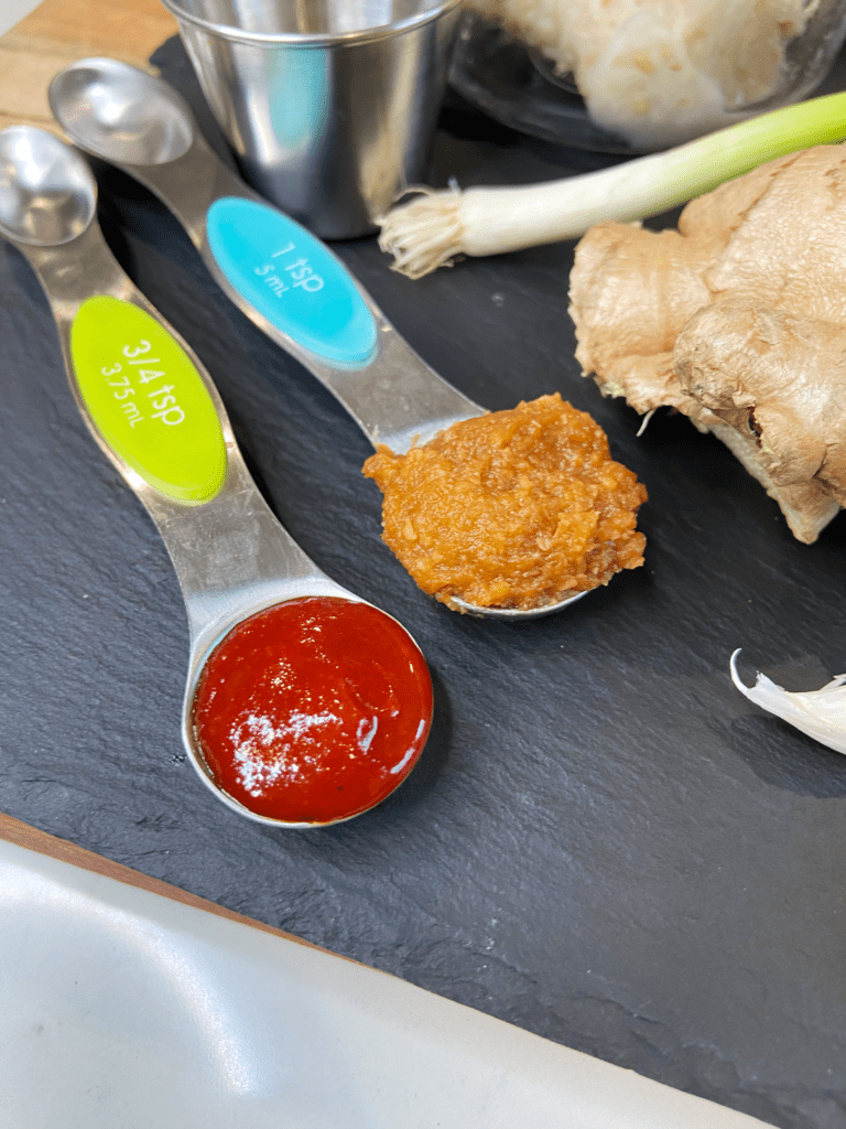 miso and Gochujang for protein steel cut oats