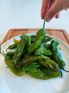 miso shishito peppers