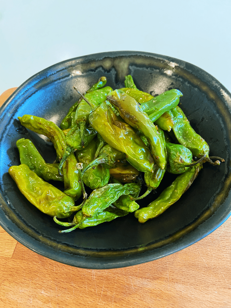 air fryer shishito peppers