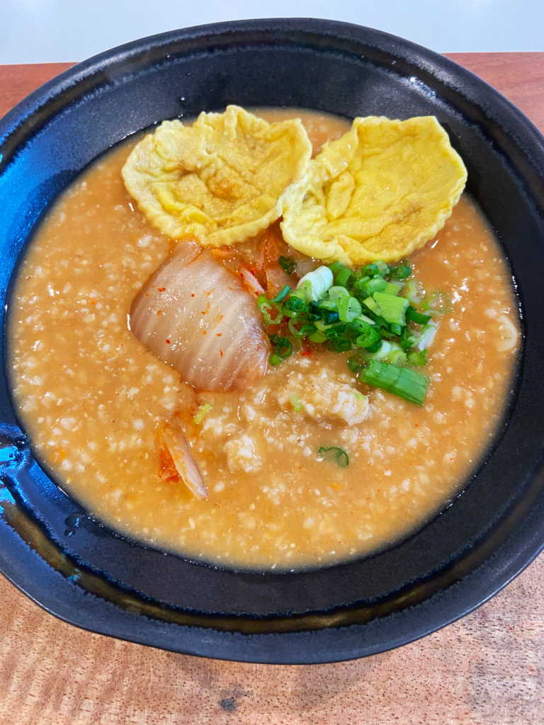 savory vegan protein steel cut oats with miso and Gochujangsavory vegan protein steel cut oats with miso and Gochujang