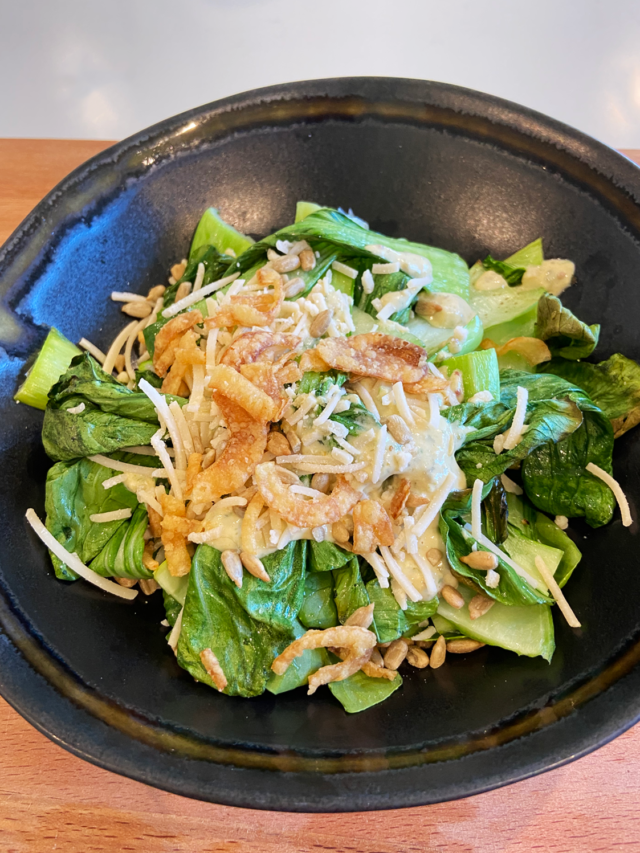 BOK CHOY CAESAR SALAD