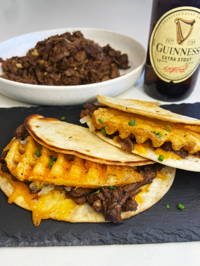 GUINNESS BEYOND STEAK VEGAN QUESADILLA RECIPE