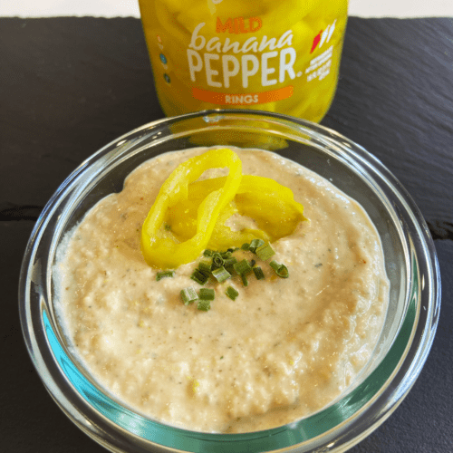 Creamy Tahini Banana Pepper Sauce