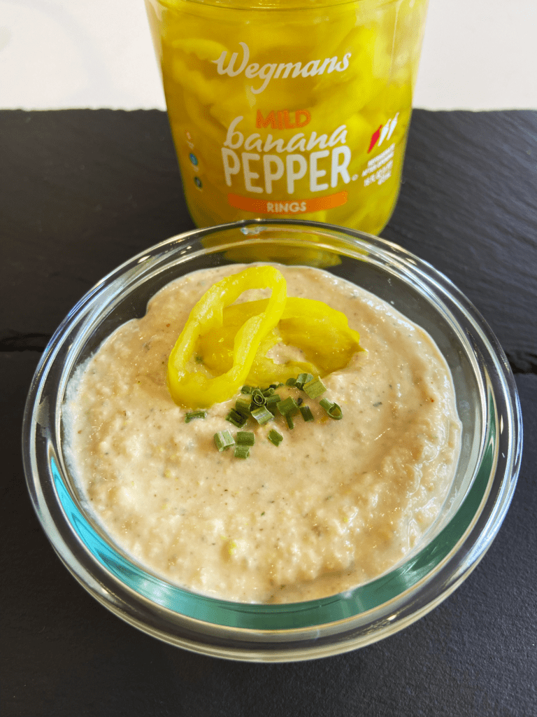 Creamy Tahini Banana Pepper Sauce