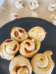 bloody mary rose muffins baked