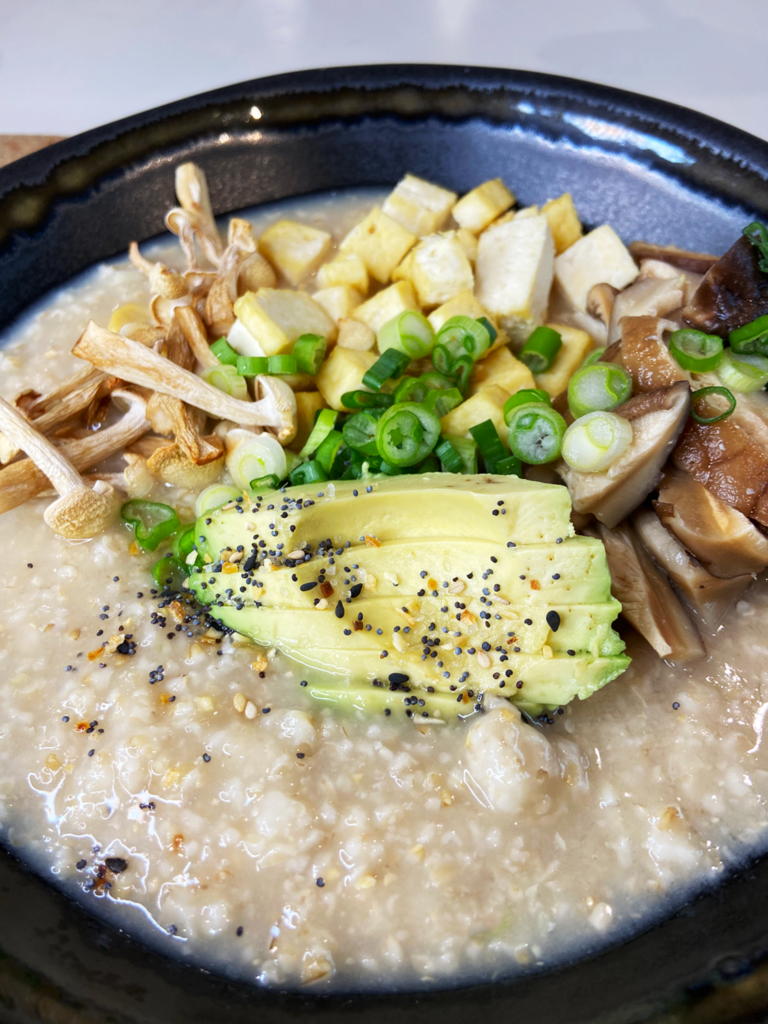 MISO PROTEIN STEEL CUT OATS WITH TOFU