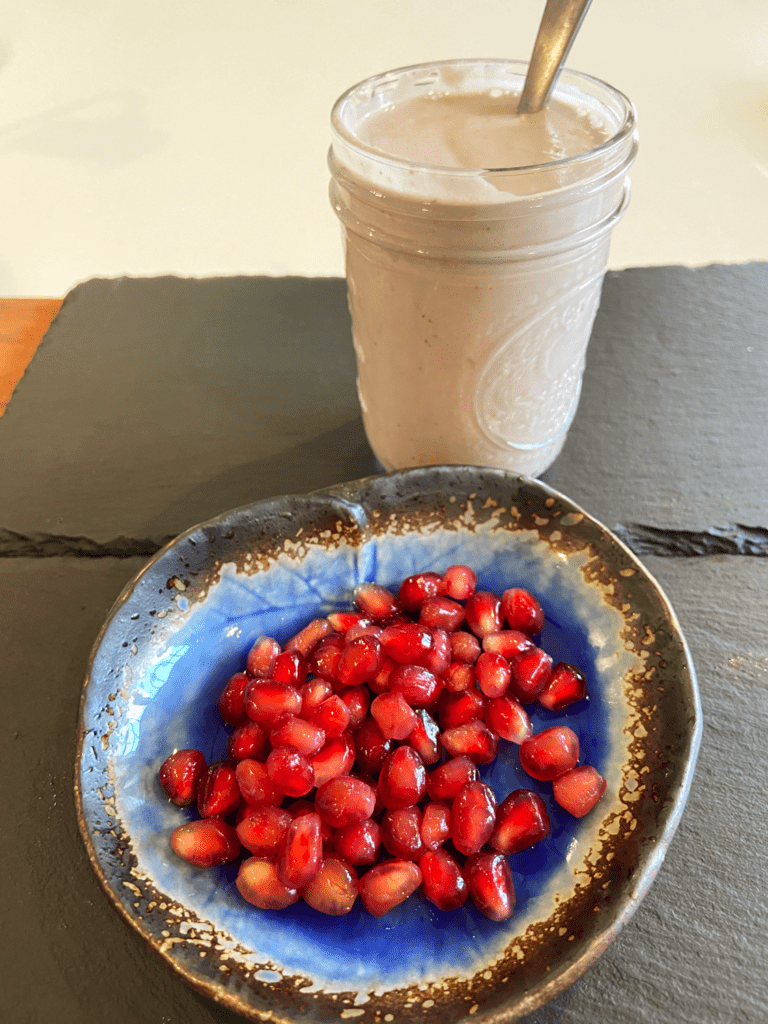  tahini pomegranate dressing