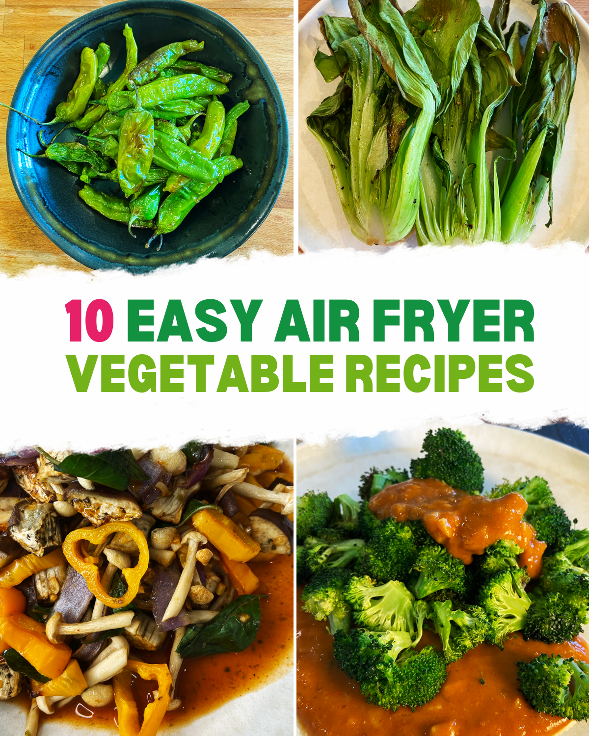 10 Easy Air Fryer Vegetable Recipes